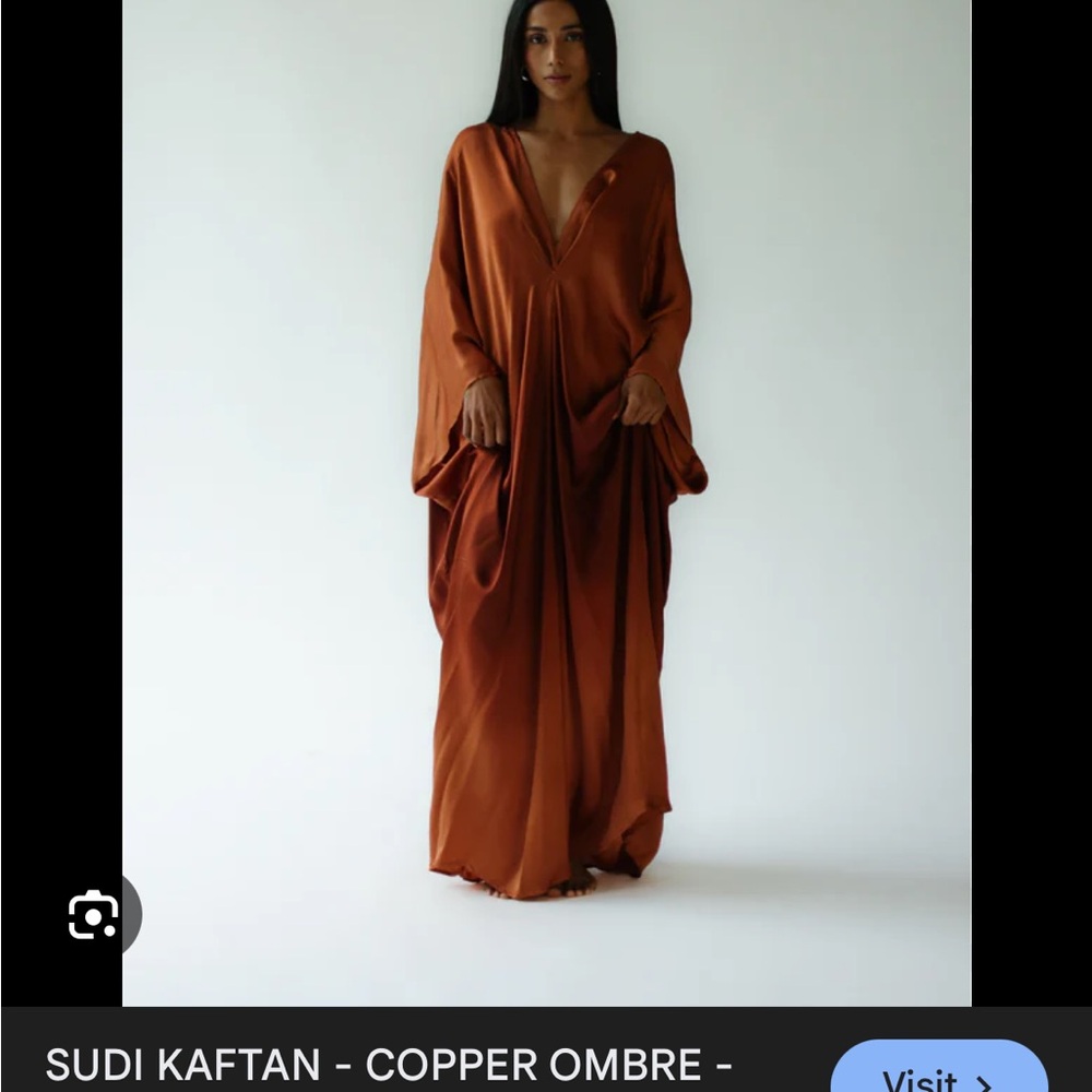 ISO SUDI KAFTAN - COPPER OMBRE - Studio Tia